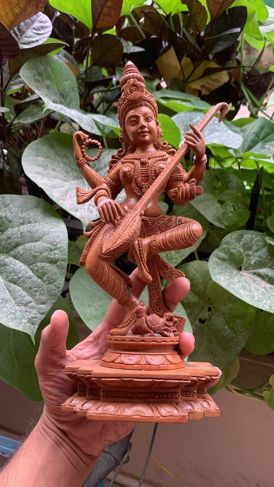 Sandalwood Laxmi 12” inch