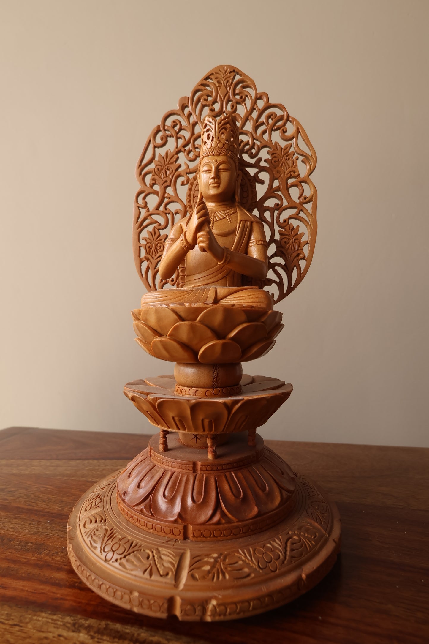 Sandalwood Vairochana Buddha the Supreme Transcendent Buddha