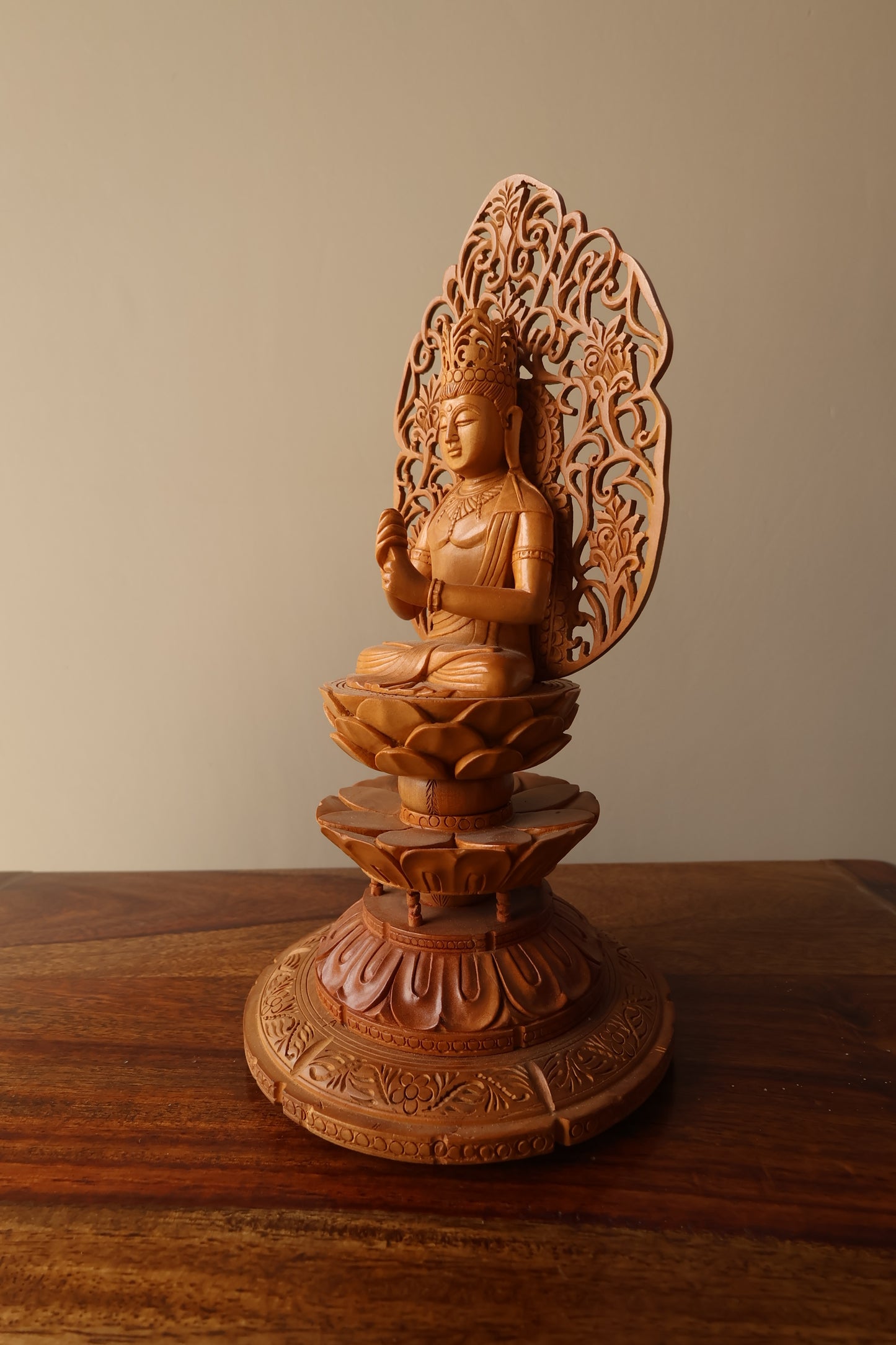 Sandalwood Vairochana Buddha the Supreme Transcendent Buddha