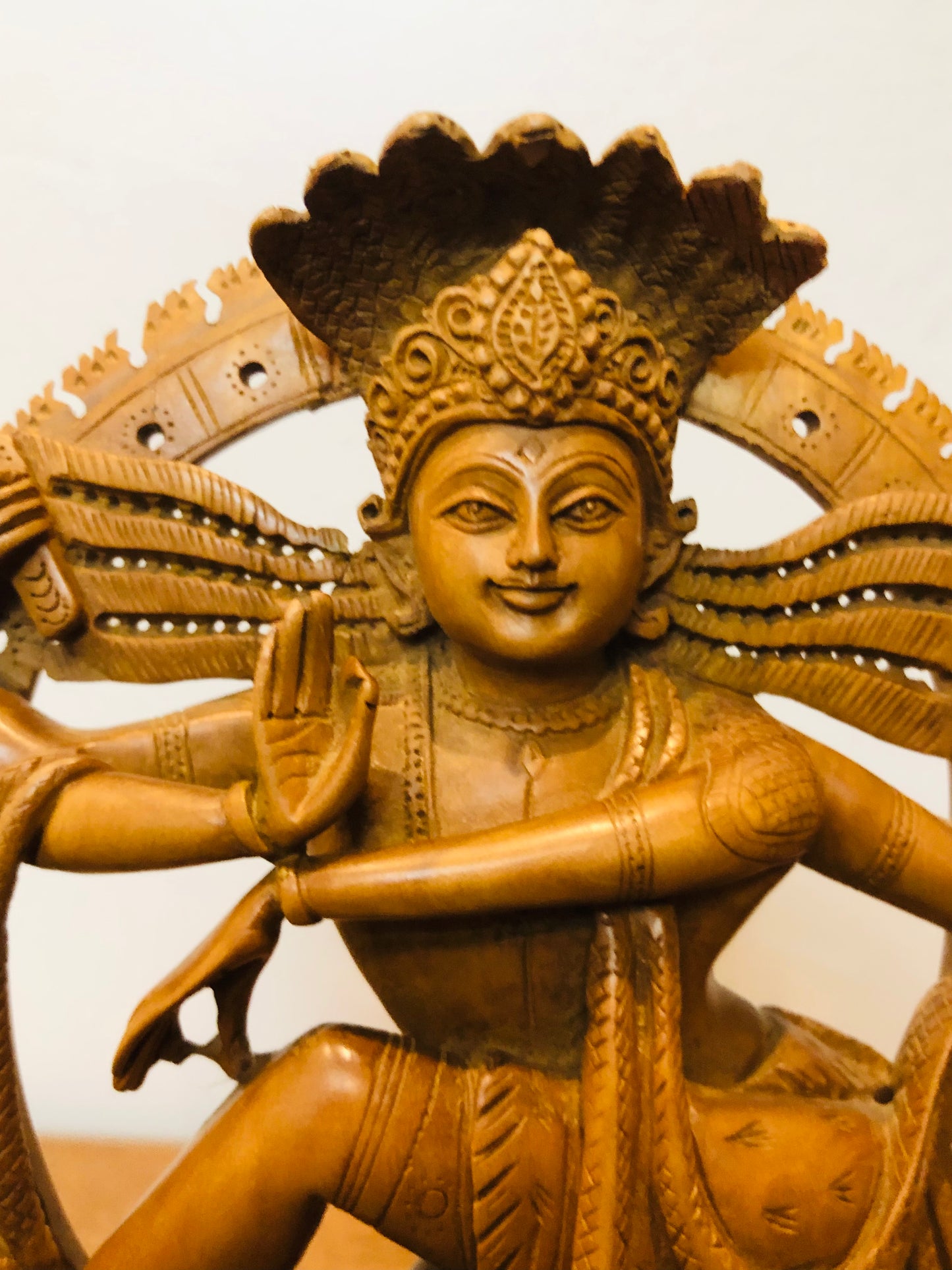 Sandalwood Beautifully Carved Small Natraja Statue
