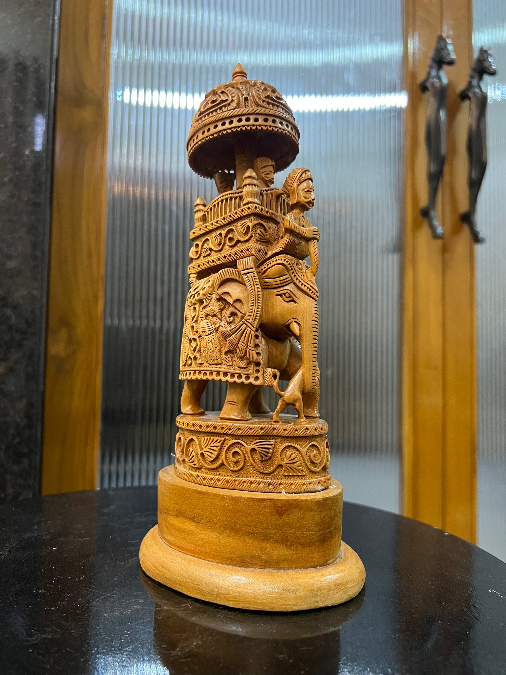 Sandalwood Ambabari Round Chatri (10inches)