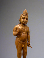 Sandalwood Rare Baby Krishna Statue - Malji Arts