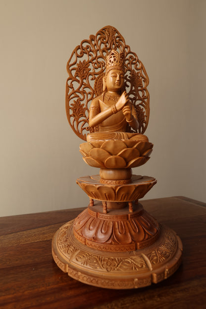Sandalwood Vairochana Buddha the Supreme Transcendent Buddha