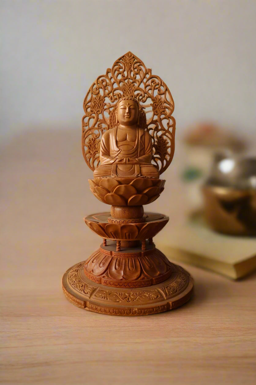 Sandalwood Special Meditation Buddha Statue