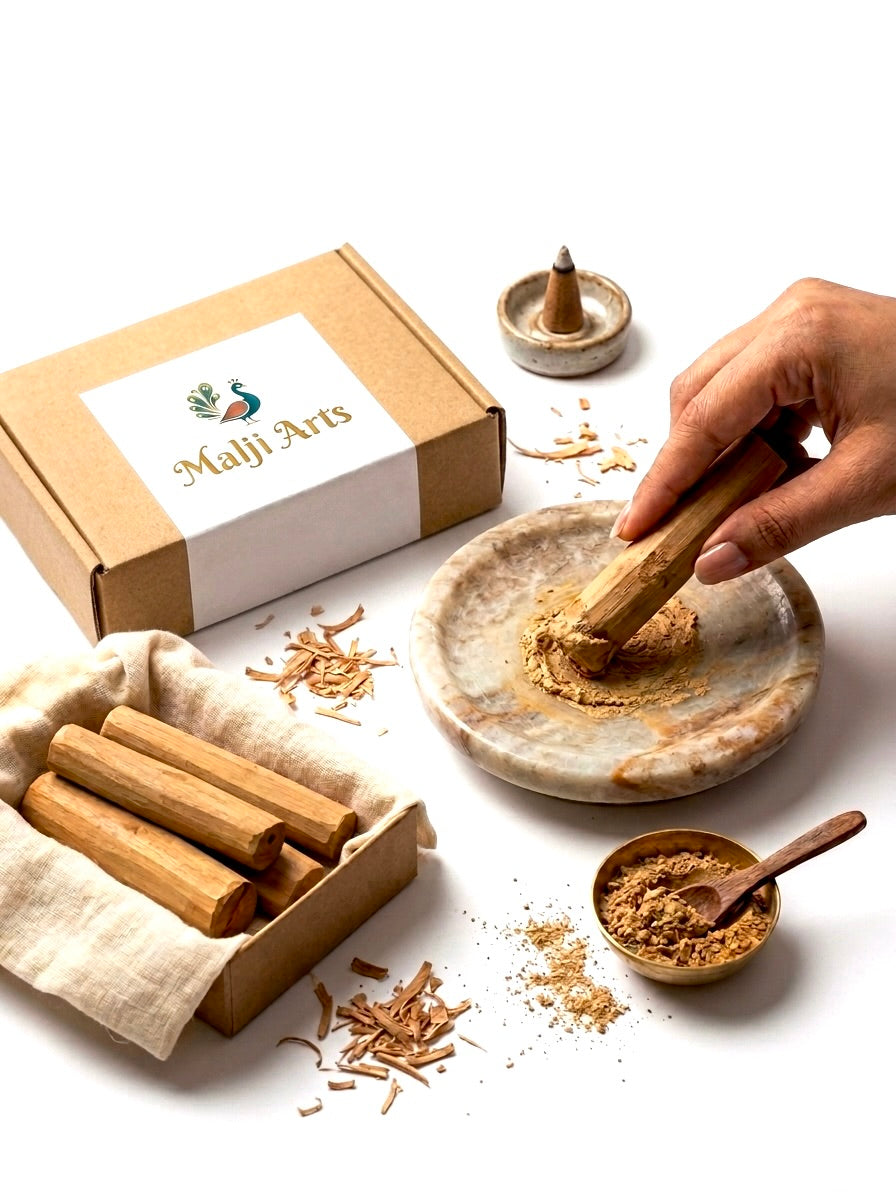 Raw Sandalwood for Fresh Chandan & Tilak