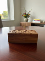 Sandalwood Crane Love Box 5"