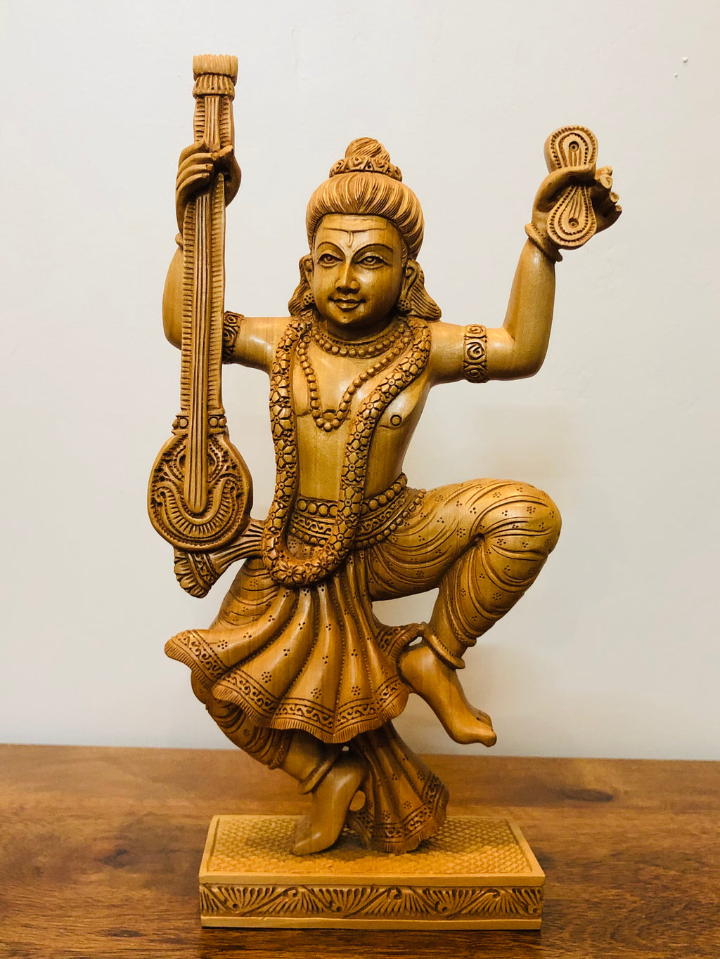 Wooden Special Dancing Narayana Statue