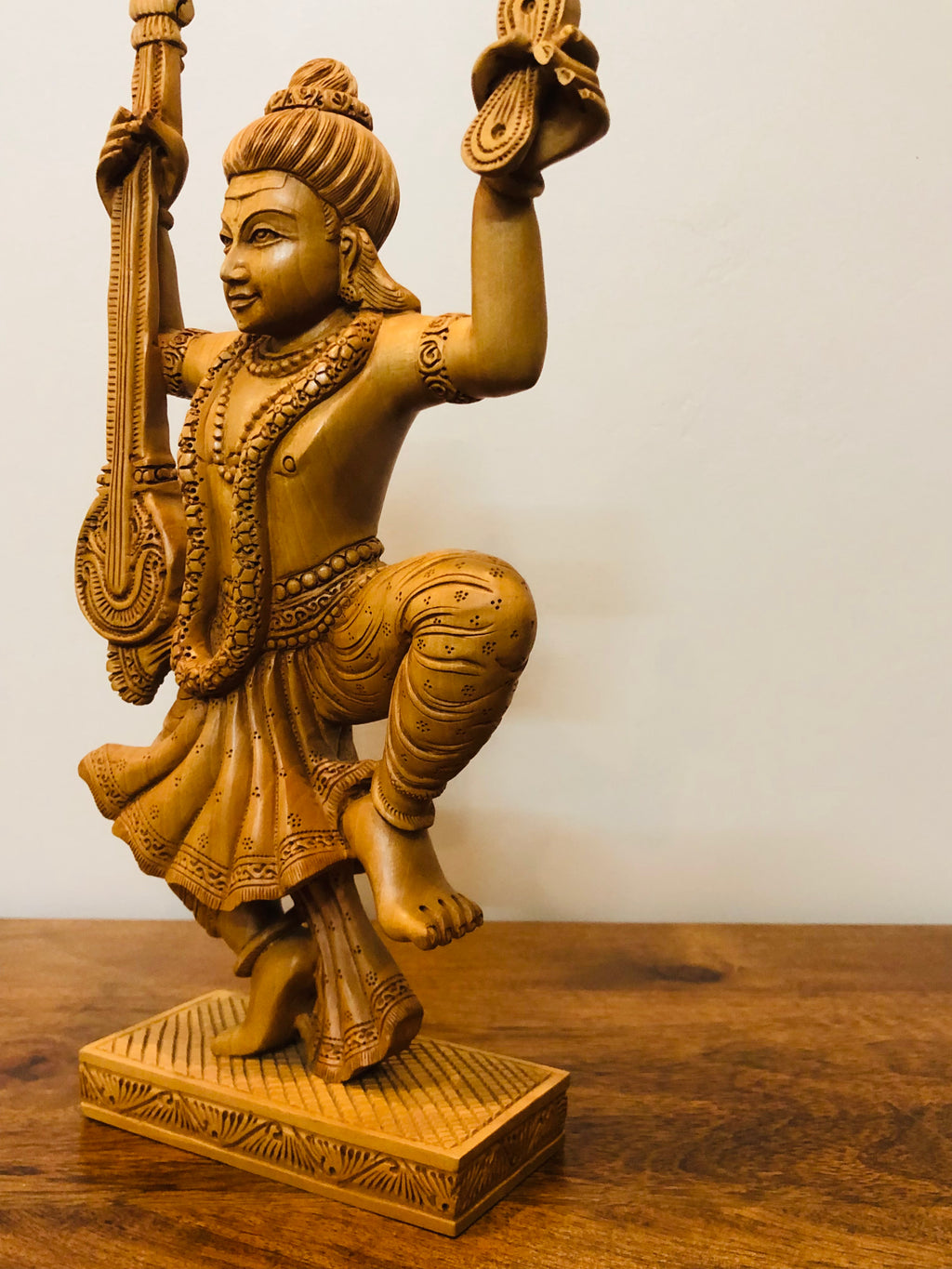 Wooden Special Dancing Narayana Statue