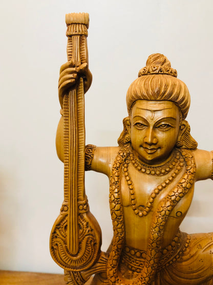 Wooden Special Dancing Narayana Statue