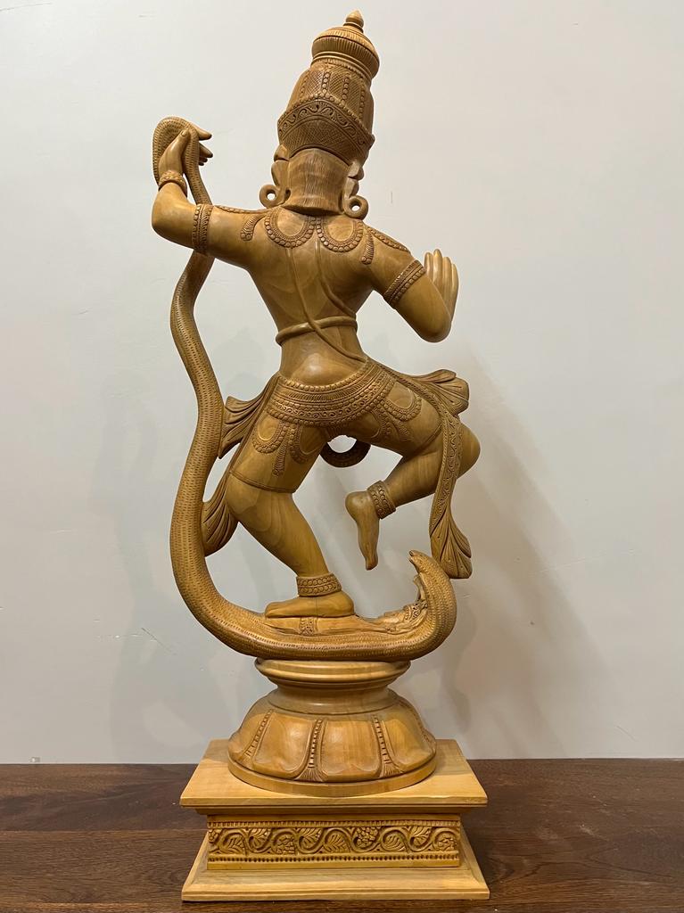 Wooden Special Dancing Krishna