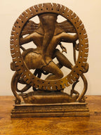 Wooden fine hand carved Natraja