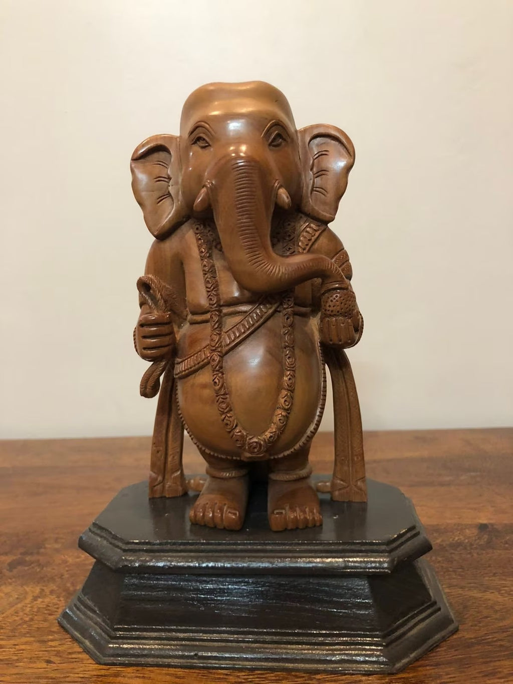 sandalwood Fine Hand Carved Baby Ganesha Statue