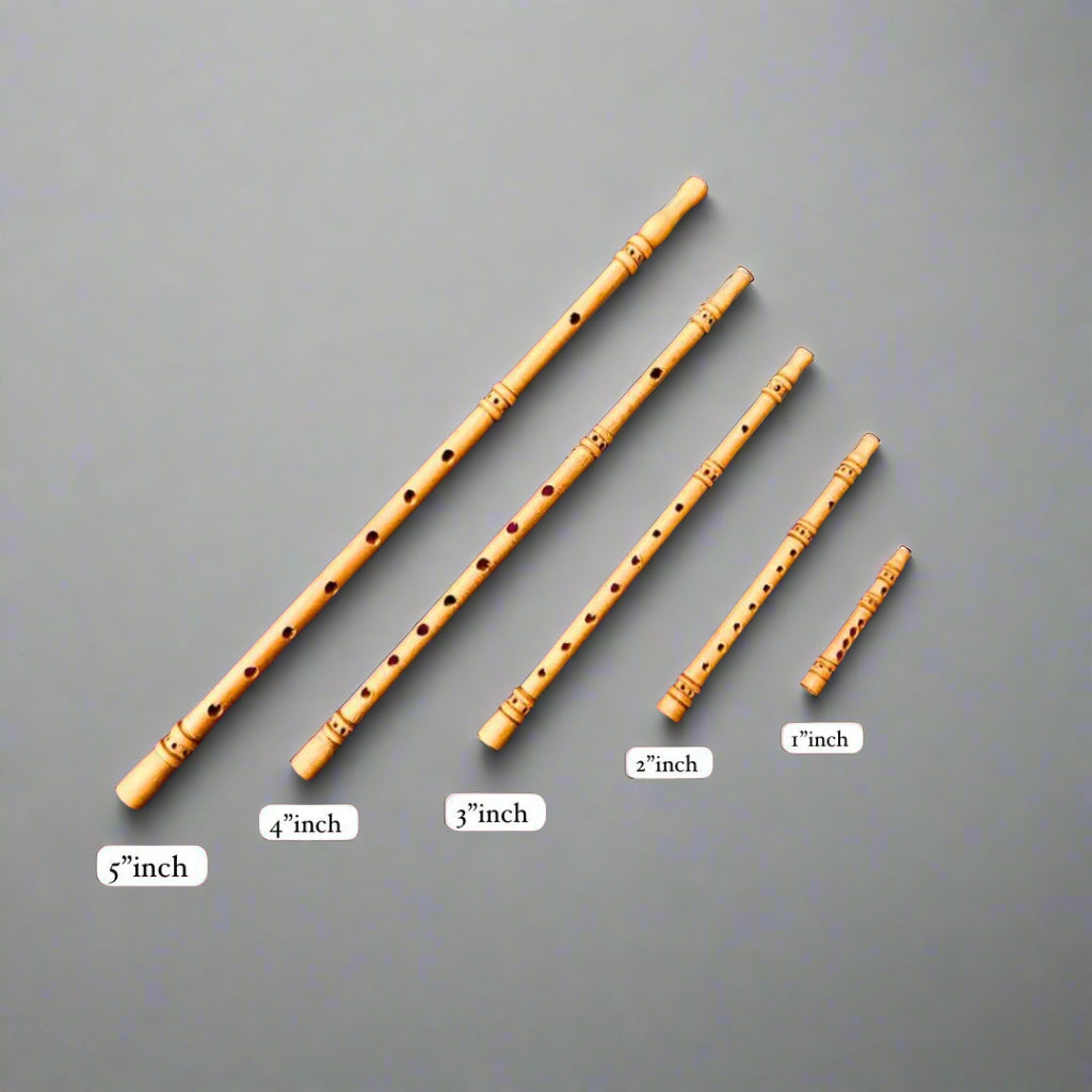 Sandalwood Tiny Flute Basuri for Thakurji