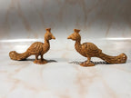 Sandalwood Animals & Birds Pairs (Set Of 2 Piece) ठाकुरजी सेवा - Arts99 - Online Art Gallery