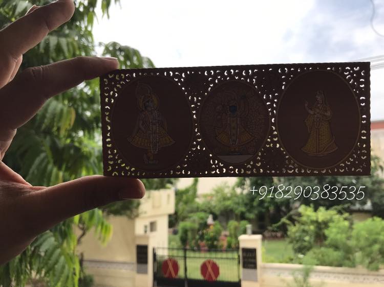 Raas Leela(Keli) miniature painting on Sandalwood - Arts99 - Online Art Gallery