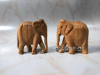 Sandalwood Animals & Birds Pairs (Set Of 2 Piece) ठाकुरजी सेवा - Arts99 - Online Art Gallery