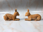 Sandalwood Animals & Birds Pairs (Set Of 2 Piece) ठाकुरजी सेवा - Arts99 - Online Art Gallery