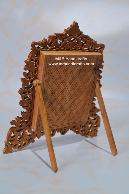 Sandalwood Fine Carved Frame or Hindu God Temple - Arts99 - Online Art Gallery