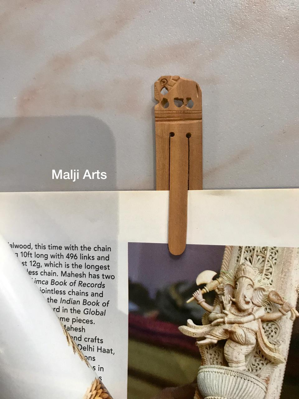 Sandalwood Hand-Carved Bookmark - Arts99 - Online Art Gallery