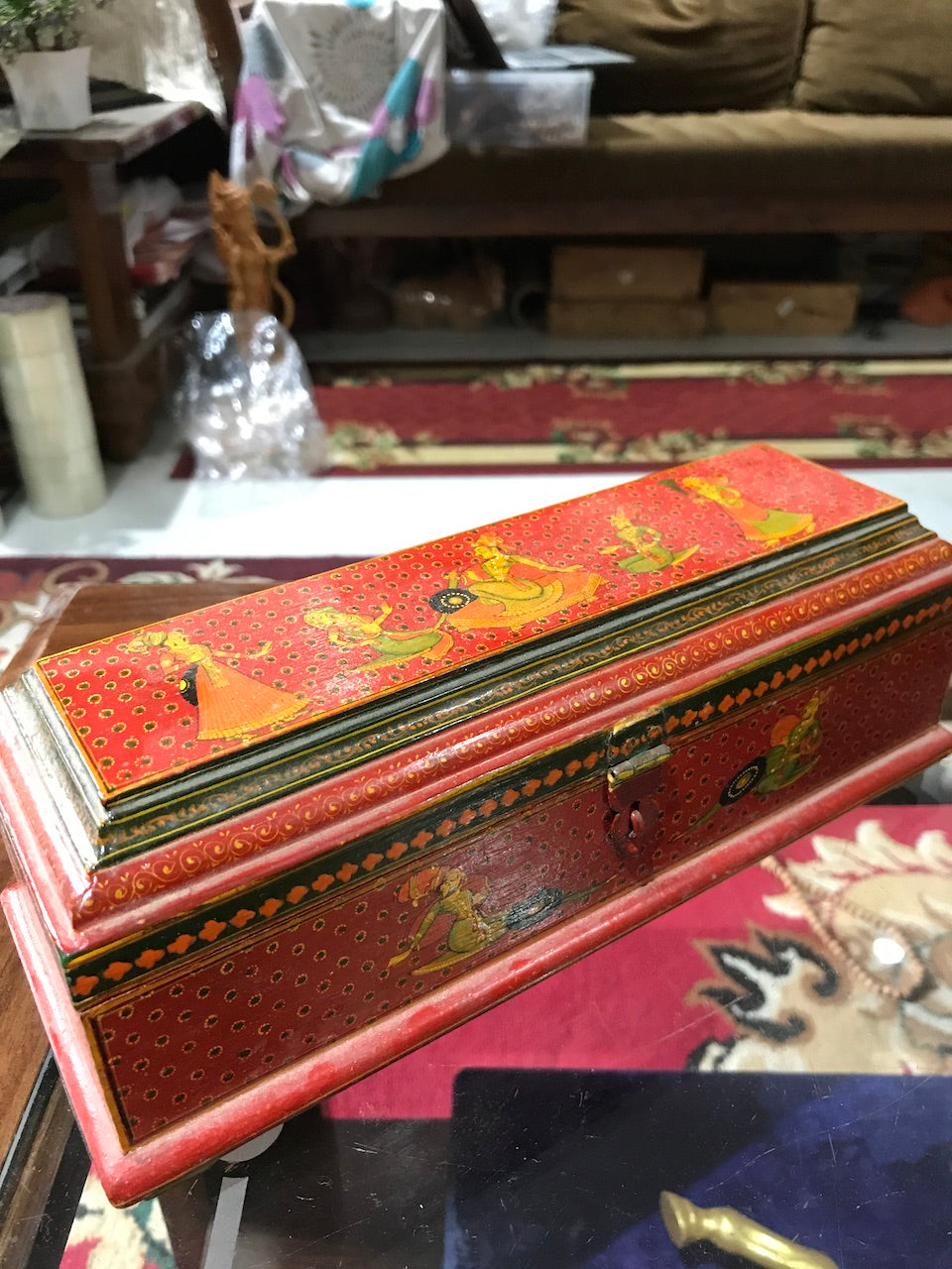 Wooden Vintage Hand Painted Royal Jewellery Box - Arts99 - Online Art Gallery