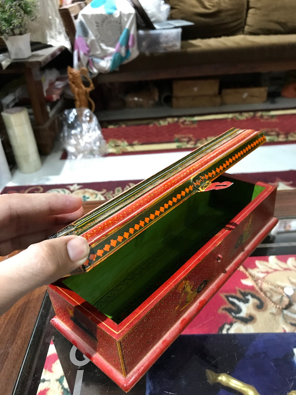 Wooden Vintage Hand Painted Royal Jewellery Box - Arts99 - Online Art Gallery