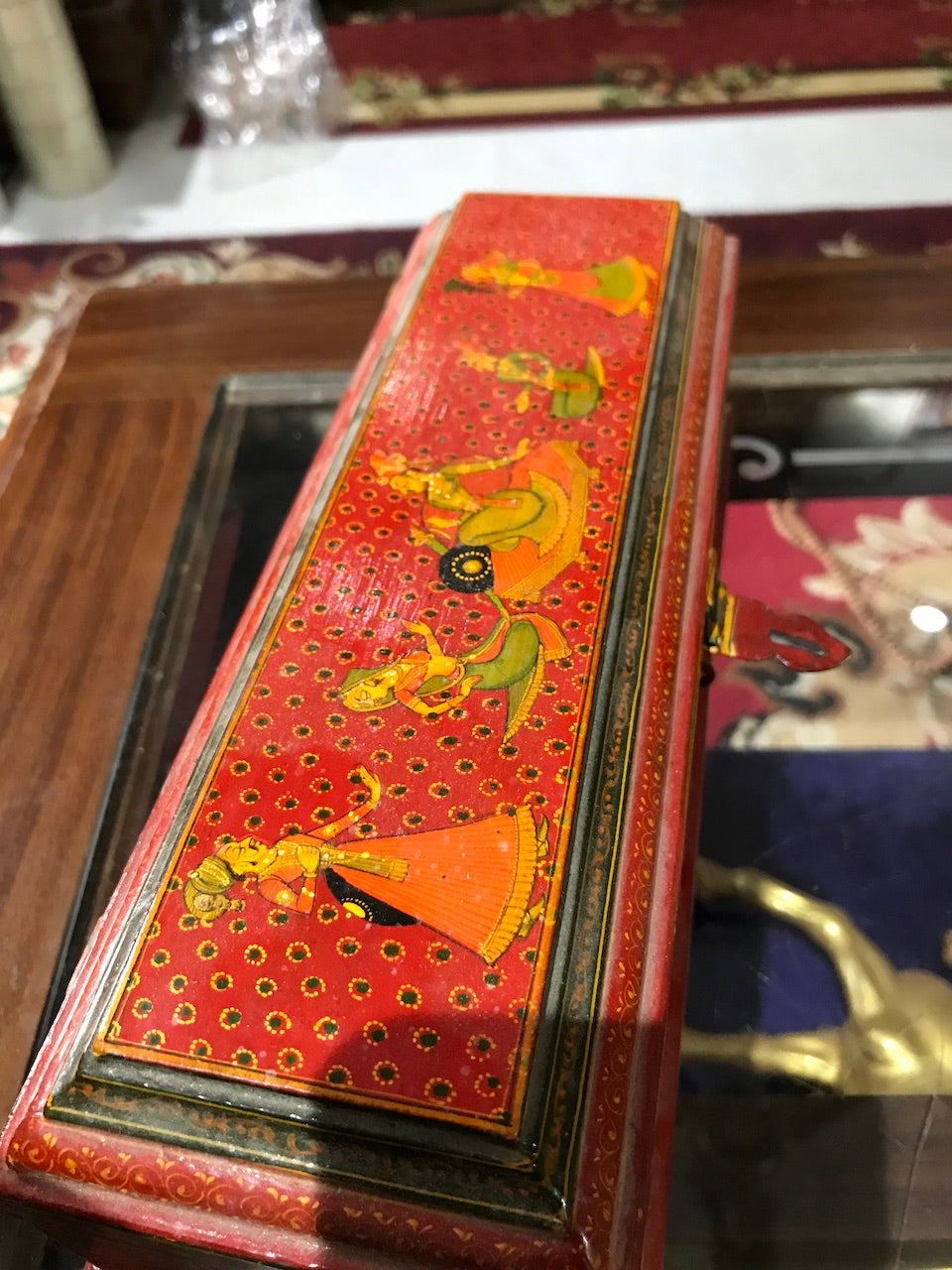 Wooden Vintage Hand Painted Royal Jewellery Box - Arts99 - Online Art Gallery