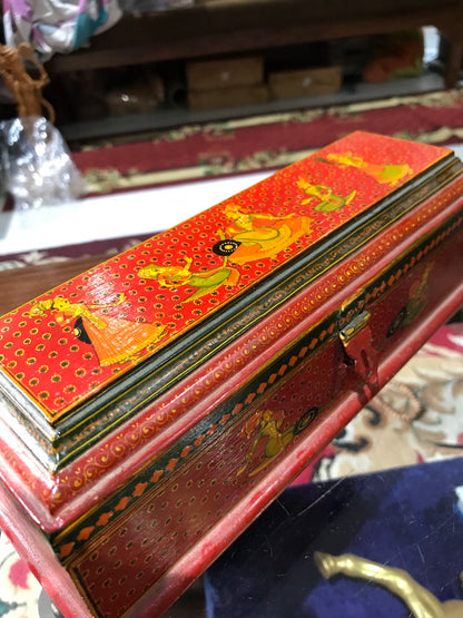 Wooden Vintage Hand Painted Royal Jewellery Box - Arts99 - Online Art Gallery