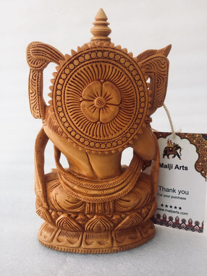 Wooden Hand Carved Krishna Statue - Arts99 - Online Art Gallery
