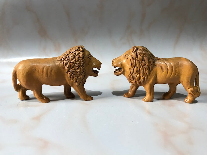 Sandalwood Animals & Birds Pairs (Set Of 2 Piece) ठाकुरजी सेवा - Arts99 - Online Art Gallery
