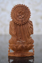 Sandalwood beautiful Hand Carved Buddha Statue - Arts99 - Online Art Gallery