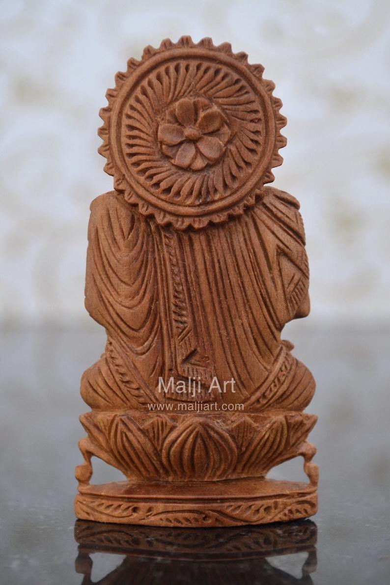 Sandalwood beautiful Hand Carved Buddha Statue - Arts99 - Online Art Gallery